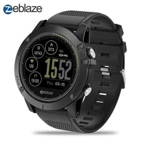 Waterproof Smartwatch Ip67 Zeblaze Vibe3 Hr For Ios Android Ips Screen Color Display Heart Rate Monitor G2a Com - heart beat monitor roblox