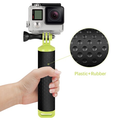 Floating Bobber Hand Grip Selfie Stick Waterproof For Gopro Black Plastic G2a Com - gopro stands roblox
