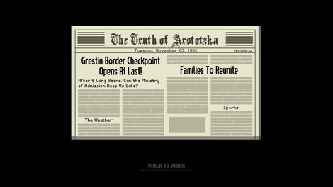 Papers Please Steam Key Global G2acom - arstotzka east grestin border roblox