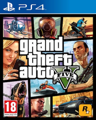 PS4 Grand Theft Auto V / GTA V (R3/ENG 