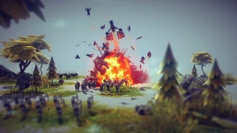 Besiege Steam Key Global - login to roblox build a house on destroy with fire