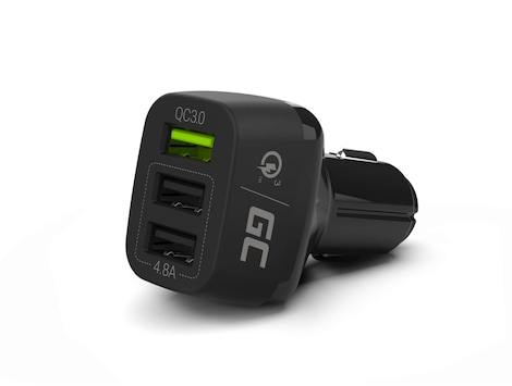 Gc Car Charger 42 W 3 Port Usb 3 0 Qc Quick Charge For Iphone Ipad Samsung Honor Htc Huawei Lg Sony Xiaomi G2a Com