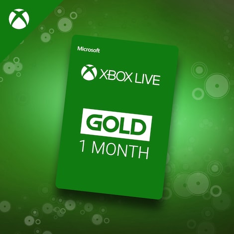 xbox one 1 month gold