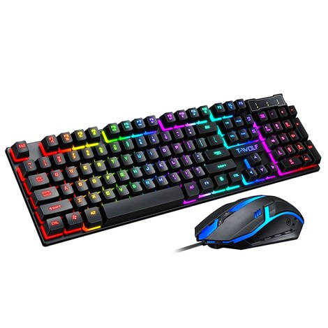 Gaming Keyboard And Gaming Mouse Wired Keyboard With Led Backlight Keyboard Gamer G2a Com