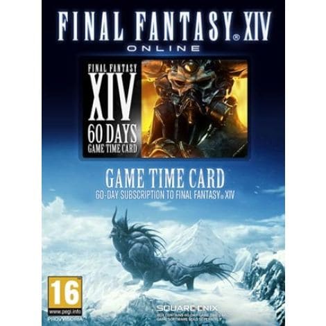 Final Fantasy XIV: A Realm Reborn Time Card 30 Days EUROPE Final ...