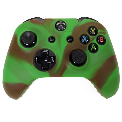 multi coloured xbox one controller