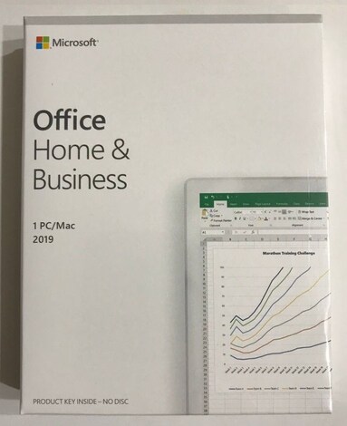 Microsoft office home and business 2019 for windows/mac