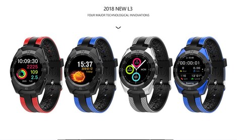 smartwatch with analog dial