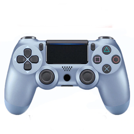 transparent blue ps4 controller