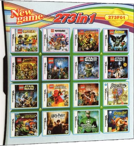 273 In 1 Compilation Video Game Card For Ds 2ds 3ds Nds Ndsl Ndsi Nintendo 3ds G2a Com