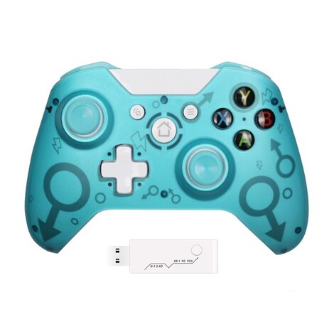 xbox one controller wireless blue