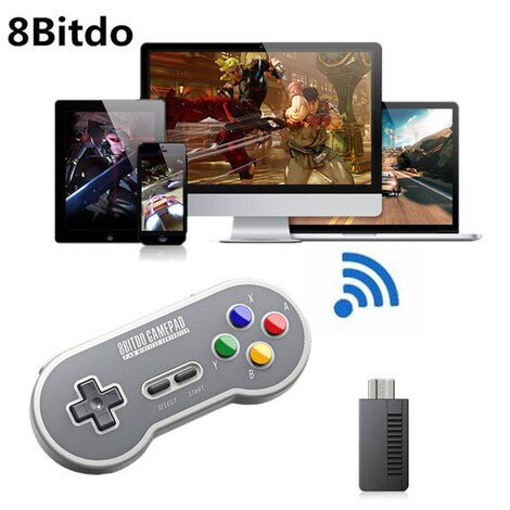 Wireless Game Controller 8bitdo Sf30 Gamepad With 2 4g Nes Schalter Android Pc G2a Com