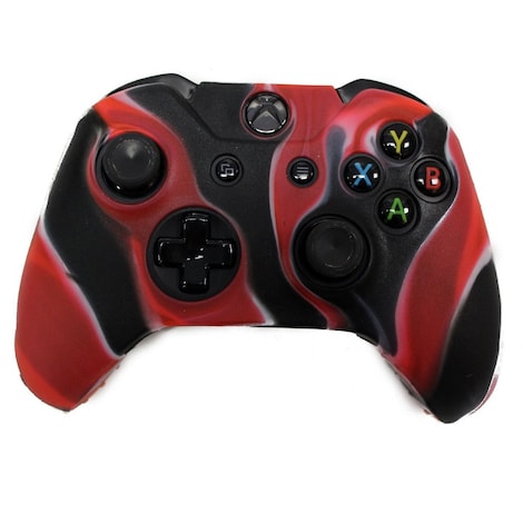 multi coloured xbox one controller