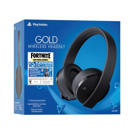 Sony Ps4 Gold Wireless Headset Fortnite Neo Versa Bundle G2a Com - terror veras roblox soundexile