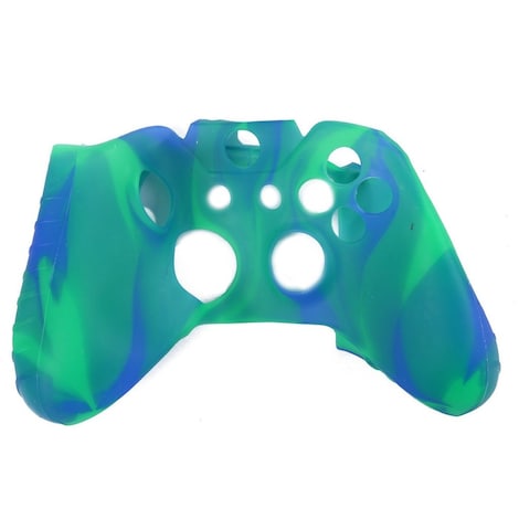 multi coloured xbox one controller