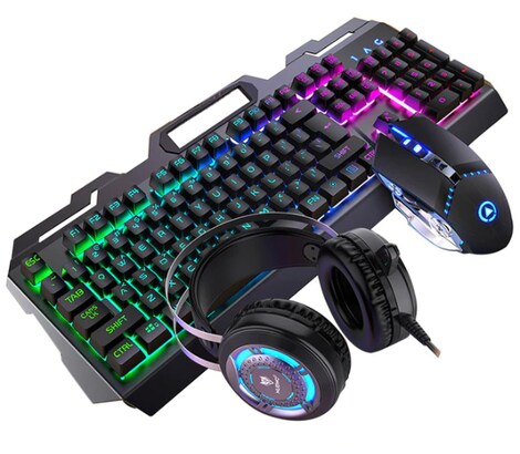 Gaming Mouse Keyboard Sets Phone Holder Metal Mechanical Feel Wired Keyboard Led Gamer White G2a Com - key bored industries games the hub roblox