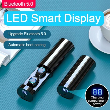 Earbuds Wireless Earphones For Phone With Mic Black Tws F9 Bluetooth 5 0 G2a Com - earbuds roblox