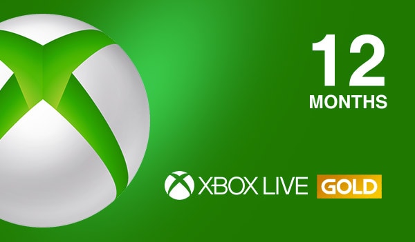 digital xbox live gold 12 month