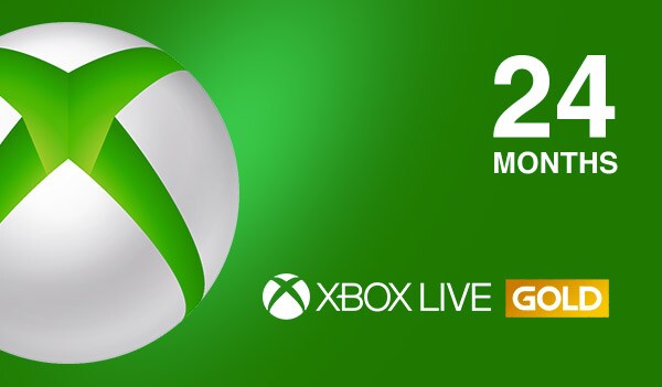 xbox live 24 month gold membership