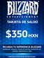 Blizzard Gift Card 350 MXN Battle.net MEXICO