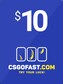 CSGOFAST 10 USD - CSGOFAST Key - GLOBAL