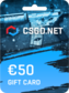CSGO.net Gift Card 50 EUR