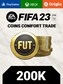 FIFA23 Coins (PS, Xbox, PC) 200k - FUTMarket Comfort Trade - GLOBAL