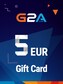 G2A Gift Card G2A.COM Key GLOBAL 5 EUR