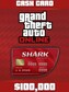 Grand Theft Auto Online: The Red Shark Cash Card 100 000 PC Rockstar Code GLOBAL
