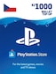 PlayStation Network Gift Card 1 000 CZK - PSN CZECH REPUBLIC