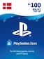 PlayStation Network Gift Card 100 DKK PSN DENMARK