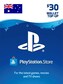 PlayStation Network Gift Card 30 AUD - PSN Key - AUSTRALIA