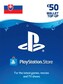 PlayStation Network Gift Card 50 EUR - PSN Key - SLOVAKIA