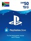 PlayStation Network Gift Card 50 ZAR PSN SOUTH AFRICA