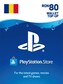 PlayStation Network Gift Card 80 RON - PSN Key - ROMANIA