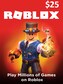 Roblox Card 25 USD - Roblox Key - GLOBAL