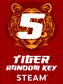 Tiger Random 5 Keys - Steam Key - GLOBAL
