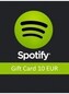 Spotify Gift Card 10 EUR Spotify FINLAND