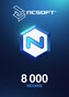 8000 NCoins NCSoft Code EUROPE