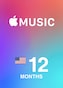 Apple Music Membership 12 Months - Apple Key - NORTH AMERICA