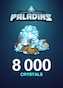 Paladins Crystals Key GLOBAL 8 000 Crystals