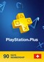Playstation Plus CARD 90 Days PSN SWITZERLAND