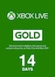 Xbox Live Gold Trial Code XBOX LIVE 14 Days Xbox Live GLOBAL