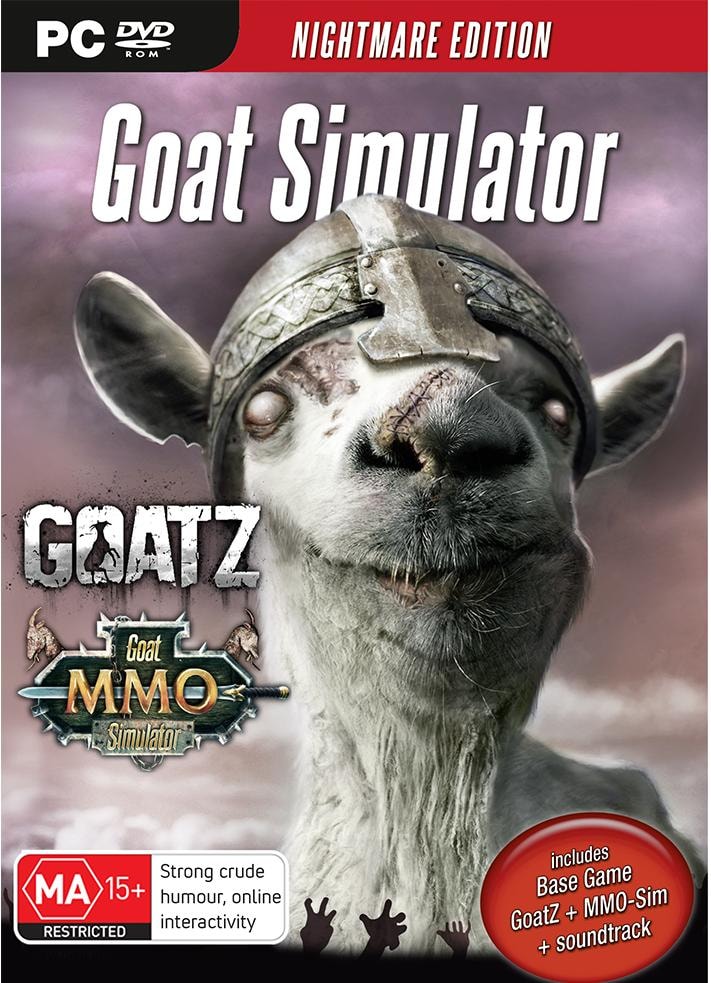 Goat Simulator Nightmare Edition Goatz Pc 60149 G2a Com - ghost simulator robloxth home facebook