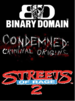 Binary Domain + Condemned: Criminal Origins + Streets of Rage 2 Steam Key GLOBAL