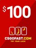 CSGOFAST 100 USD - CSGOFAST Key - GLOBAL
