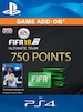 FIFA 18 Ultimate Team PSN GERMANY 750 Points Key PS4