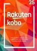 Kobo eGift Card 25 EUR - Kobo Key - For EUR Currency Only