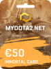 MYDOTA2.net Gift Card 50 EUR