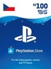 PlayStation Network Gift Card 100 CZK PSN CZECH REPUBLIC